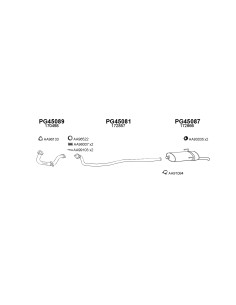 COMPATIBLE CON PEUGEOT 205 83 TUBO INTERNO