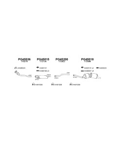 COMPATIBLE CON PEUGEOT 505 1.8 85 TUBO INTERIOR