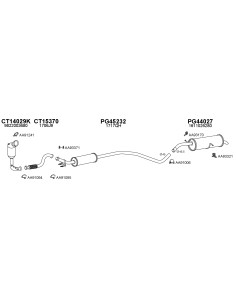COMPATIBLE CON PEUGEOT 308 3008 C4 DS4 1.6VTI 07...