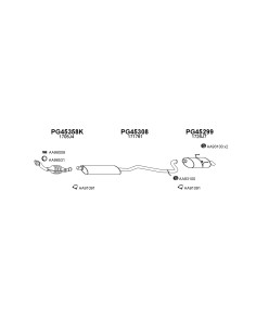COMPATIBLE CON PEUGEOT 406 2.1TD 9504 CAT
