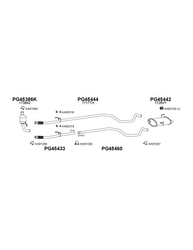 COMPATIBLE CON PEUGEOT 206 1.4HDI SW 01 TUBO...