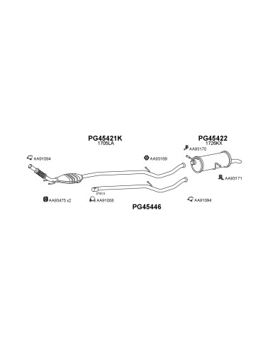 COMPATIBLE CON PEUGEOT 307 2.0 HDI 01 TUBO INTERNO