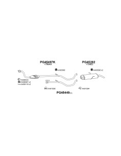 COMPATIBLE CON PEUGEOT 306 1.9D 8V 9802 CAT