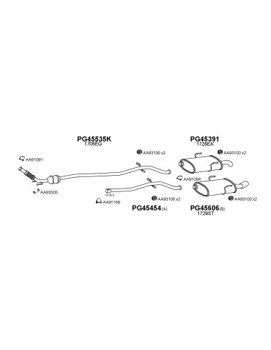 COMPATIBLE CON PEUGEOT 406 2.0 HDI 98...