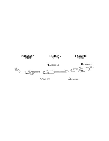 COMPATIBLE CON PEUGEOT EXPERT SCUDO JUM 1.9D 98...