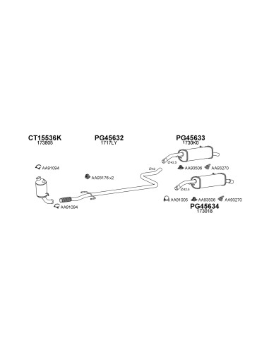 COMPATIBLE CON CITROEN C2 C3 1.4HDI 05...