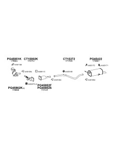 COMPATIBLE CON PEUGEOT 307 C4 2.0HDI 03 DPF