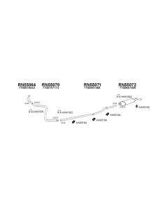 COMPATIBLE CON RENAULT 4 7983 TUBO INT