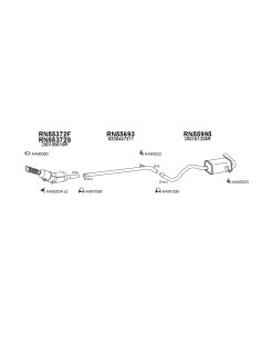 COMPATIBLE CON RENAULT MEGANE 1.5DCI 2008 DPF FILTRO...