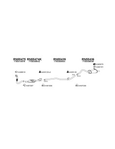 COMPATIBLE CON RENAULT KANGOO 1.9D MS V 9703 CAT