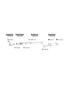 COMPATIBLE CON RENAULT MAGANE 1.9D DT TDI 9602 CAT