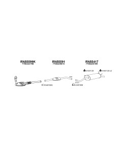 COMPATIBLE CON RENAULT MEGANE 99 SILEN MEDIO 1.6