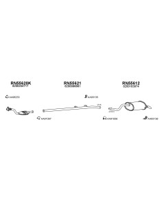 COMPATIBLE CON RENAULT CLIO II KANGOO 1.9DTI 9902 CAT