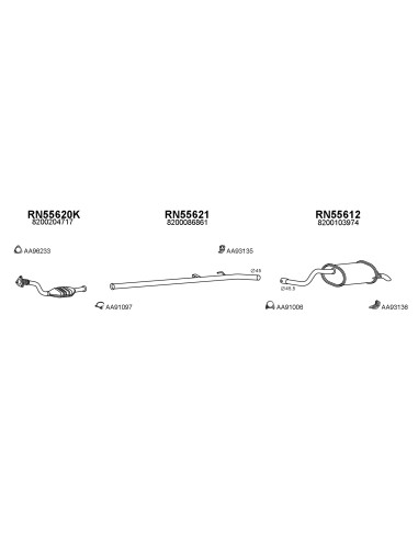 COMPATIBLE CON RENAULT CLIO II KANGOO 1.9DTI...