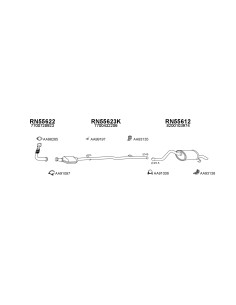 COMPATIBLE CON RENAULT CLIO II 1.9DTI 9801 CAT