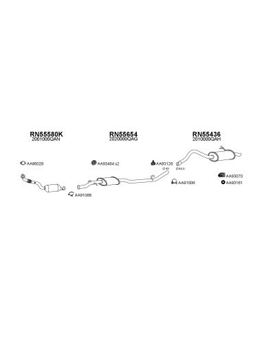 COMPATIBLE CON RENAULT KANGOO EXPRESS 1.5 01...