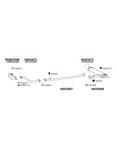 COMPATIBLE CON RENAULT CLIO III MEGANE II SCENIC II MODUS...