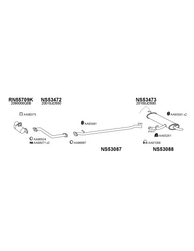 COMPATIBLE CON RENAULT CLIO III MEGANE II...