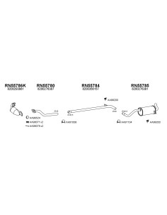 COMPATIBLE CON RENAULT MODUS 1.5DCI 04 TUBO INTERNO