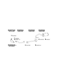 COMPATIBLE CON RENAULT KANGOO 1.5DCI 08 TUBO INTERNO