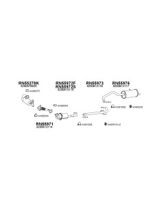 COMPATIBLE CON RENAULT KANGOO 1.5DCI 08 TUBO FRENTE