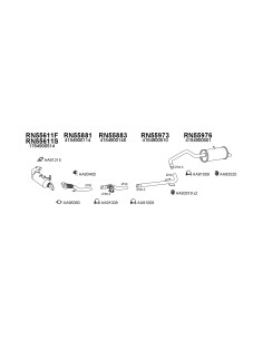 COMPATIBLE CON RENAULT KANGOO 1.5DCI 08 TUBO INTERNO