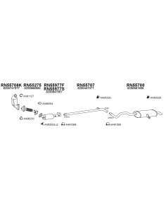 COMPATIBLE CON RENAULT MEGANE SCENICON 1.9 2.0DCI 0509 DPF