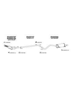 COMPATIBLE CON RENAULT MEGANE FLUENCE SCENICON 10 DPF