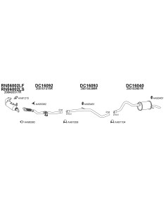 COMPATIBLE CON RENAULT CAPTUR CLIO KANGOO DOKKER NOTE...