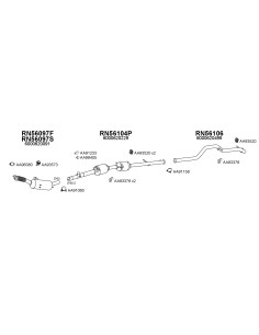 COMPATIBLE CON RENAULT TRAFIC VIVARO 1.6 15 DPF EURO 6