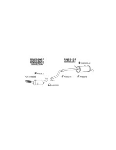 COMPATIBLE CON RENAULT TRAFIC TALENTO VIVARO 1.6DCI 04 14...