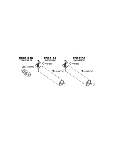 COMPATIBLE CON RENAULT TWINGO FORTWO FORFOUR...