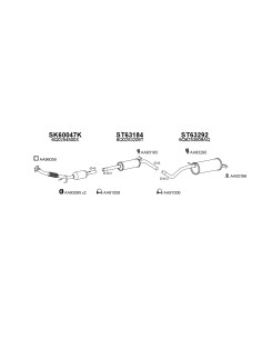 COMPATIBLE CON SKODA FABIA 1.0 1.4 9904 CAT