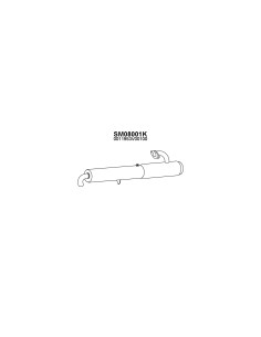 COMPATIBLE CON SMART CITY CABRIO COUPE 00 CATALISADOR C F...
