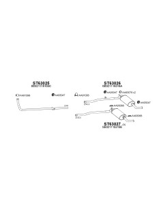 COMPATIBLE CON SEAT IBIZA JN 85 TUBO COL.