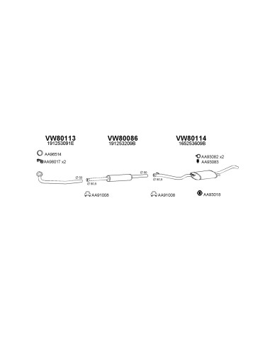 COMPATIBLE CON VOLKSWAGEN GOLF 1.6 TURBO D....