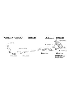 COMPATIBLE CON VOLKSWAGEN GOLF PLUS GOLF VI 1.4 0713...