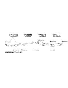 WV GOLF 1.9D 93 SILENCIOSO TRAS