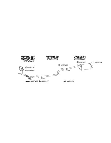 COMPATIBLE CON VOLKSWAGEN CADDY 1.9TDI 04...