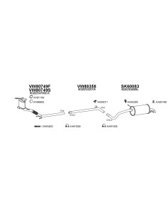 COMPATIBLE CON VOLKSWAGEN POLO IBIZA 1.4TDI 06 DPF