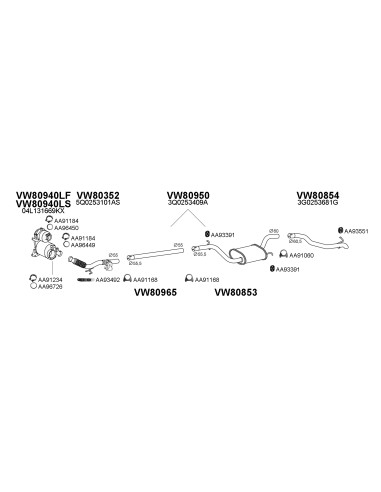 COMPATIBLE CON VOLKSWAGEN PASSAT VII 1.6 2.0TDI...