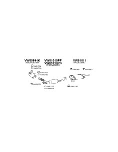 COMPATIBLE CON VOLKSWAGEN TRANSPORTER 2.0 04 1512 19...