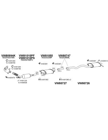 COMPATIBLE CON VOLKSWAGEN TRANSPORTER/MULTIVAN...