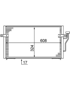 COMPATIBLE CON CONDENSADOR MITSUBISHI CARISMA SPACE STAR All