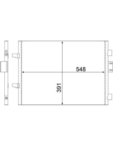 COMPATIBLE CON CONDENSADOR RENAULT CLIO 1.5DCI 01