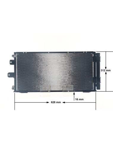 COMPATIBLE CON CONDENSADOR TOYOTA COROLLA 00