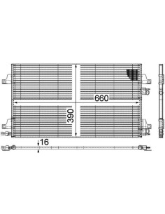COMPATIBLE CON CONDENSADOR RENAULT LAGUNA 01