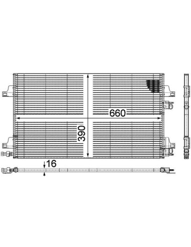 COMPATIBLE CON CONDENSADOR RENAULT LAGUNA 01