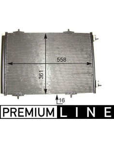 COMPATIBLE CON CONDENSADOR PEUGEOT 207 WA, WC