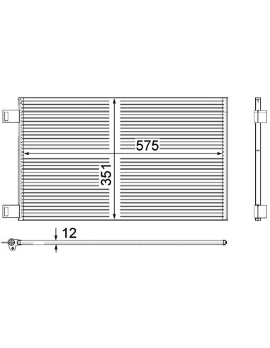 COMPATIBLE CON CONDENSADOR RENAULT KANGOO 1.5...